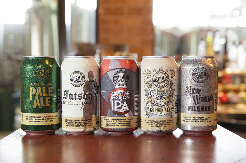Australian Brewery New Cans