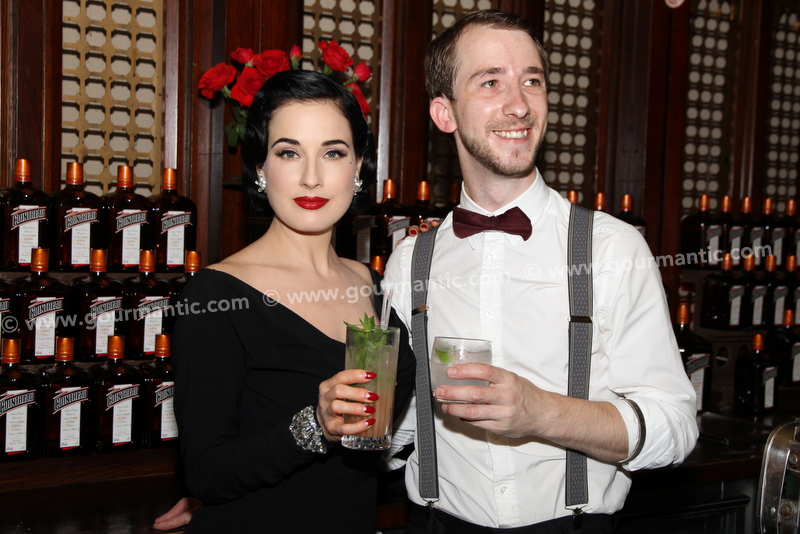 Dita Von Teese's 'Cointreauversial' date with India – Food & Recipes