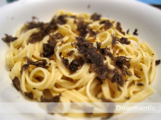 Perigord truffle with pasta