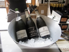 Ultimo Wine Centre Champagne tasting - Audrey Dupois, Brillecart Salmon Brut Reserve and Blanc de Blanc, UWC
