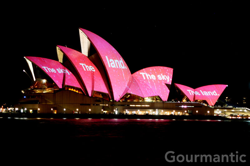 Vivid Sydney Opera House Sails