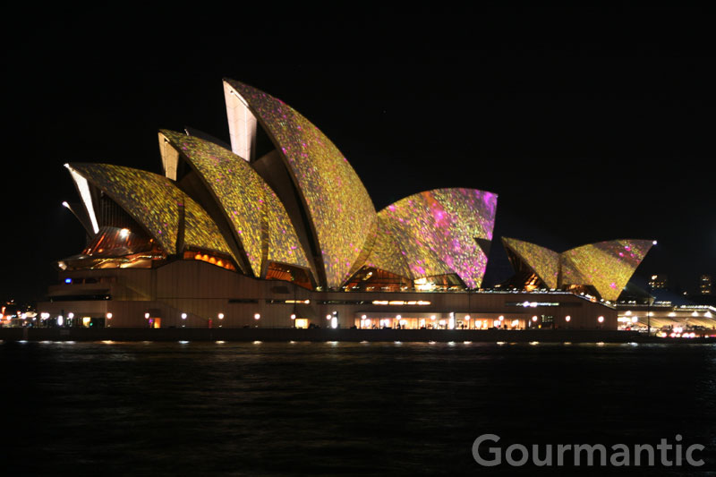 Vivid Sydney Opera House Sails
