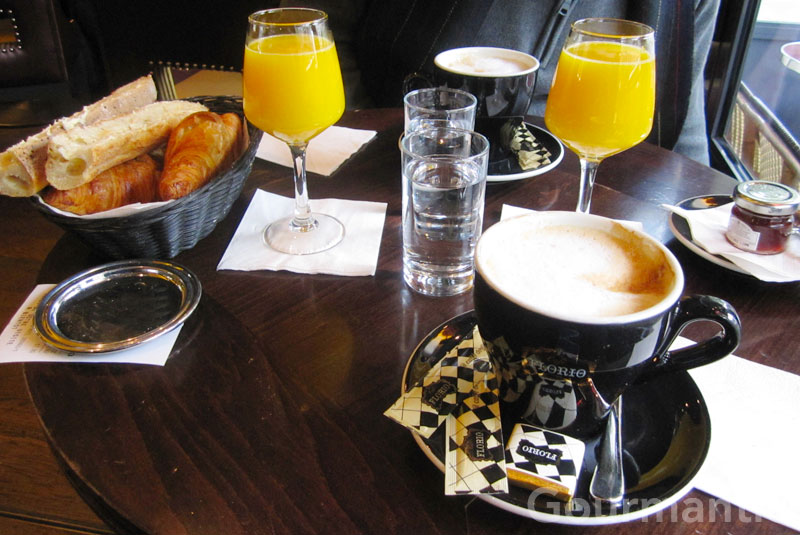 Breakfast at Relais Odéon, Paris