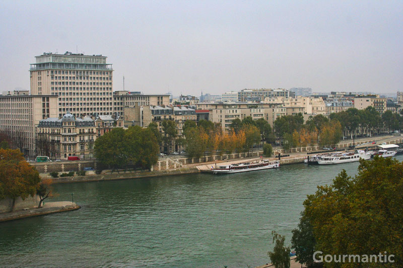 Views of Paris from the Institut du Monde Arabe