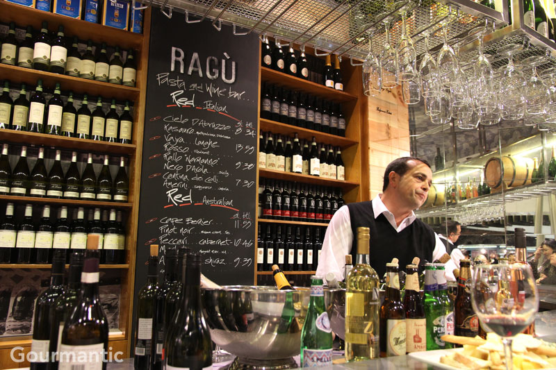 Ragu Pasta and Wine Bar Westfield Sydney