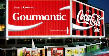 Share a Coke with Gourmantic