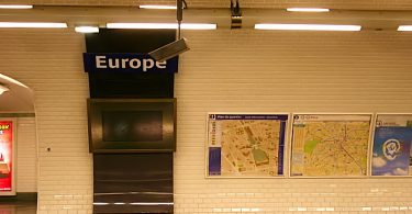 Europe Métro Station