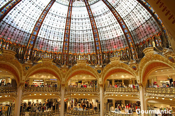 France - Paris - Galeries Lafayette Interior  Lafayette paris, Paris  travel, Paris france