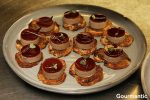 Chicken liver pâté toasts | port and native pepperberry jelly