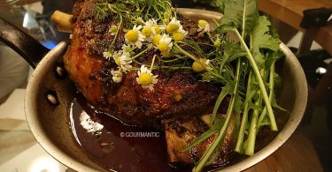 Milly Hill Lamb Shoulder Cooked in Chamomile